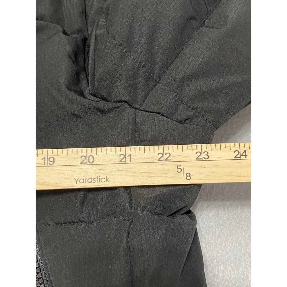 Zara DNWR Mens Black Ripstop Hooded Puffer Jacket Size M Quilted Techwear - Picture 6 of 11